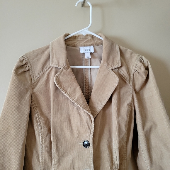 🤎EUC~ LOFT COURDEROY JACKET - Picture 4 of 16